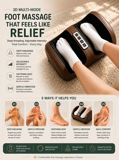 Comfort Daily™ Built For Daily Recovery (Foot Massager)