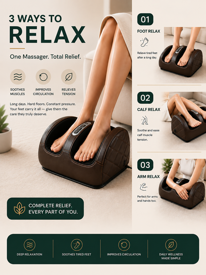 Comfort Daily™ Built For Daily Recovery (Foot Massager)