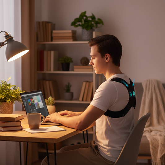 Posture Corrector - Studying at Home